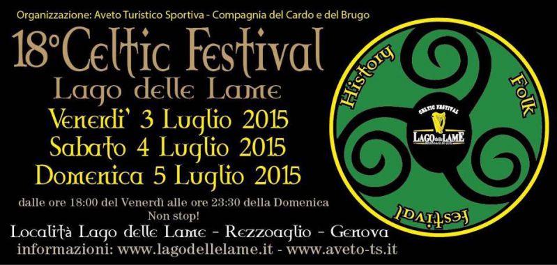 18° festival celtico lago delle lame