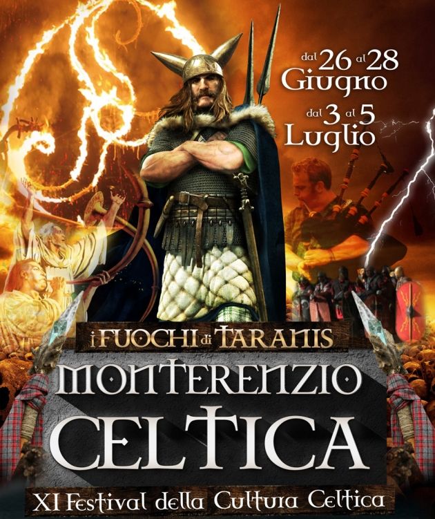 Locandina Monterenzio Celtica 2015 i fuochi di taranis